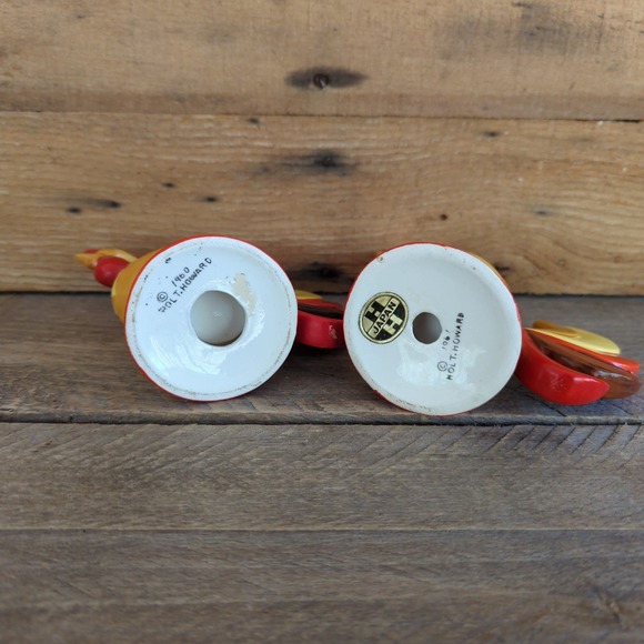 Vintage 1960 Coq Rouge by Holt-Howard Candle Holders Set of Two - Picture 7 of 11